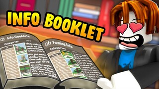 NEW*  Islands BOOKLET!! in Roblox Islands