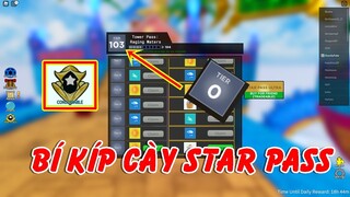 Hé Lộ Bí Kíp Cày StarPass Siêu Tốc 1 Ngày Là Max Level | Roblox ALL STAR TOWER DEFENSE