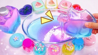 [DIY]Trộn các loại slime khác nhau, vẫn đẹp?