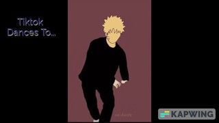 Tiktok and HipHop dancesAnime Edit