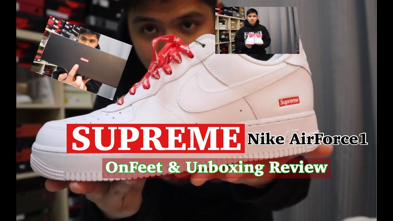 supreme air force on feet