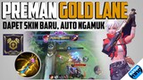 ENAK BANGET JADI PREMAN GOLD LANE - Review Skin BEATRIX Mobile Legends