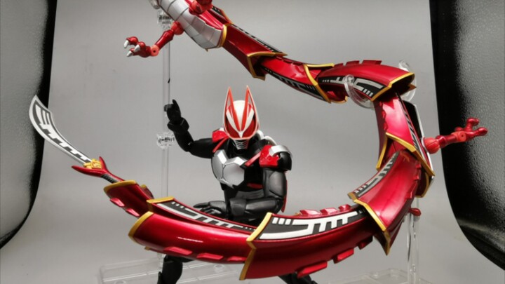 Lambda Model SHF Kamen Rider Polar Fox Legend Knight Dragoon Buckle ตัวอย่างการประกอบ