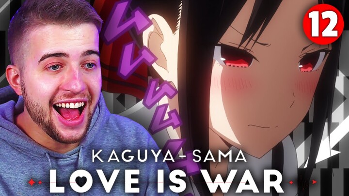 SEASON 1 FINALE!! Kaguya Sama Love is War Episode 12 REACTION