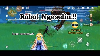 Robot Ngeselin, kapan menangnya? Genshin Impact #Vcreators #GenshinImpact