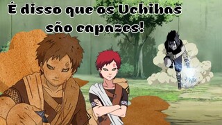 Sasuke Vs Gaara, Chidori Vs Escudo de Areia. | Naruto Clássico Dublado