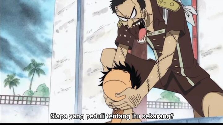 momen lucu luffy dalam episode melawan arlong