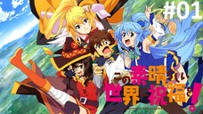 Kono Subarashii Sekai ni Shukufuku wo! | Episode 1 Sub Indo | Full HD 1080P