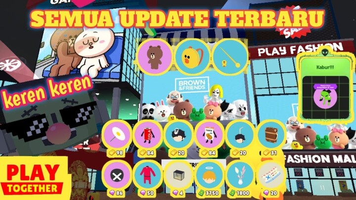 Review Tentang Update Tema Line !!! - Play Together Indonesia