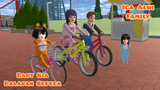 Baby Kia Di Tantang Balap Sepeda ? | Ica Alwi Family Vlog | Drama Sakura School Simulator