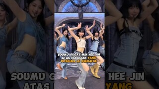 Soumu gugat Min Hee Jin atas kerugian yang diterima #lesserafim #newjeans #shorts #kpop #viral