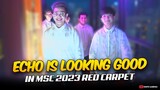ECHO WEARING BARONG in MSC 2023 RED CARPET . . .😮