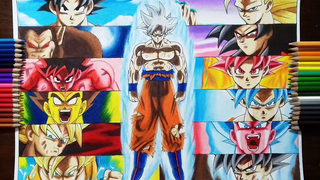 Son Goku - Anime Drawing