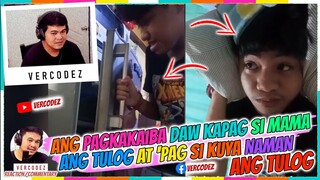 ANG PAGKAKAIBA KAPAG SI MAMA ANG TULOG - FUNNY VIDEOS COMPILATION, VIDEO REACTION by VERCODEZ