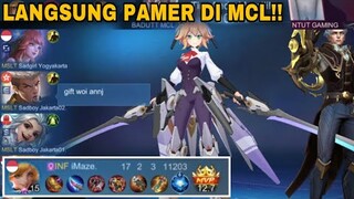 SKIN FANNY BLADE OF KIBOU!! LANGSUNG PAMER DI TOURNAMEN 1 TIM AUTO TERKAGET KWKW!!