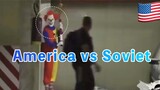 How will you react when you meet horrible clown? US VS. USSR