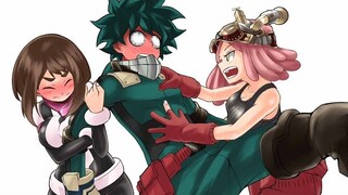 Deku x Uraraka x Hatsume x Melissa~[AMV]~ La Da Dee