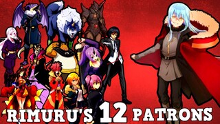 RIMURU'S 12  GUARDIAN LORDS (PATRONS)  ! TENSEI SHITARA SLIME DATTA KEN