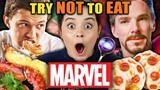 Try Not To Eat - Marvel’s Multiverse! (Pizza Balls, Lentil Soup, Fisk's Omelette)