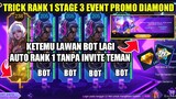 TRICK RANK 1 STAGE 3 EVENT 515 CARNIVAL PARTY MOBILE LEGENDS!!! LAWAN BOT LAGI AUTO RANK 1