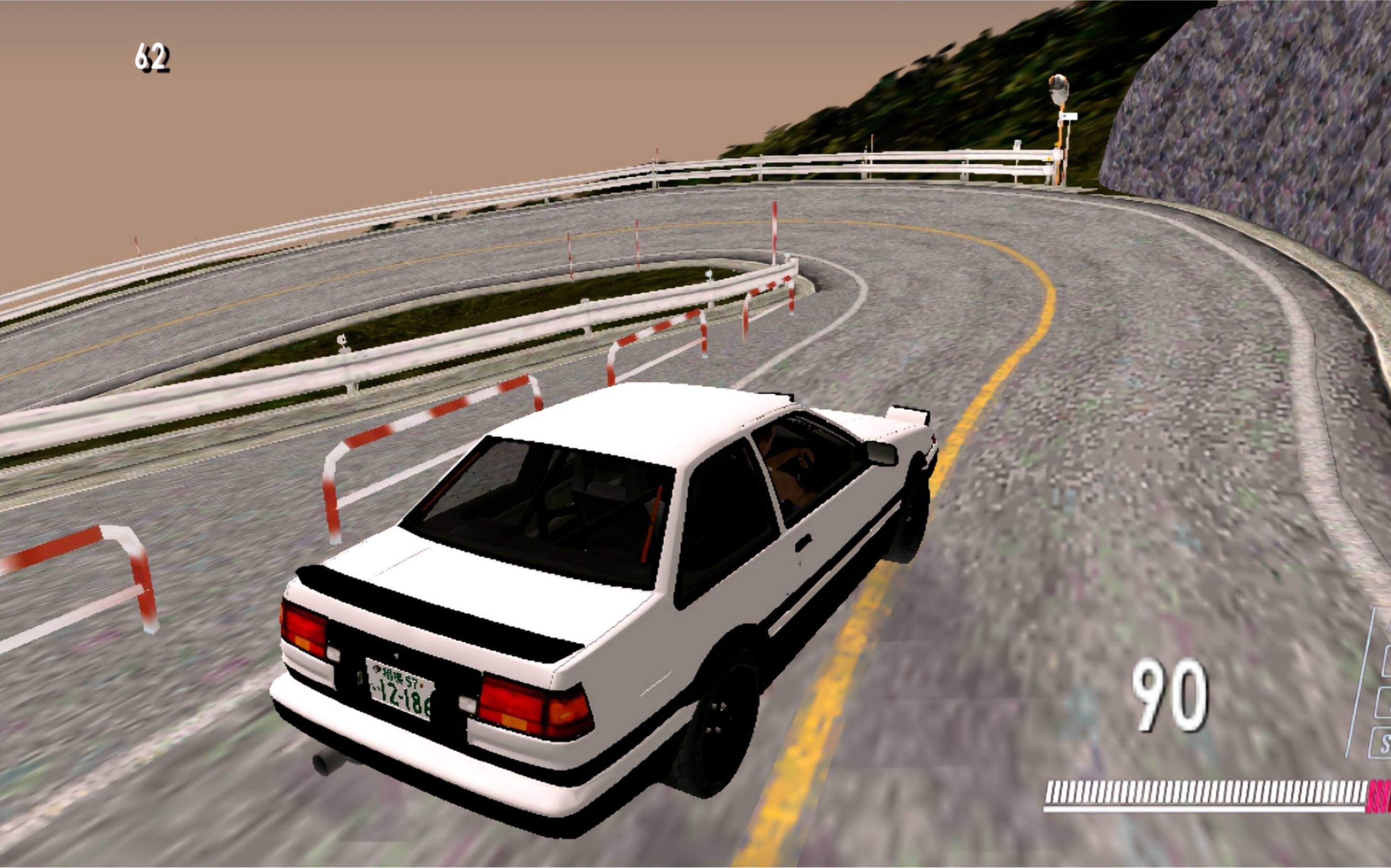 GTASA - AE86 Super Violent Quick Attack Mt. Akagi! - Bilibili