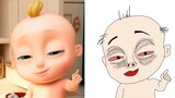 Johny Johny Yes Papa 👶 THE BEST Song for Children | LooLoo Kids |||  troll..i don't draw