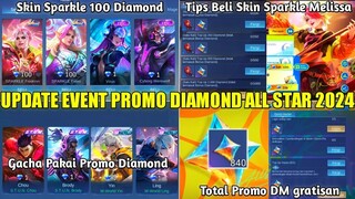 CARA BELI SKIN SPARKLE 100 DIAMOND & SKIN EPIC LIMIT 1 DIAMOND! UPDATE EVENT PROMO DIAMOND ALL STAR