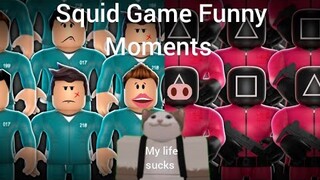 Roblox Squid Game Funny Moments + Stupid Gameplay