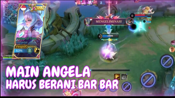 kalian gitu gak sih? - gameplay Angela mobile legends bang bang