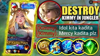 KADITA DESTROYED KIMMY IN RANK GAME!! 🔥 | KADITA BEST BUILD 2022 | TOP GLOBAL KADITA GAMEPLAY