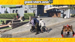 Prank!!! Thanos Jadi Tukang Ojek HaHaHa - GTA 5 Mod Indonesia