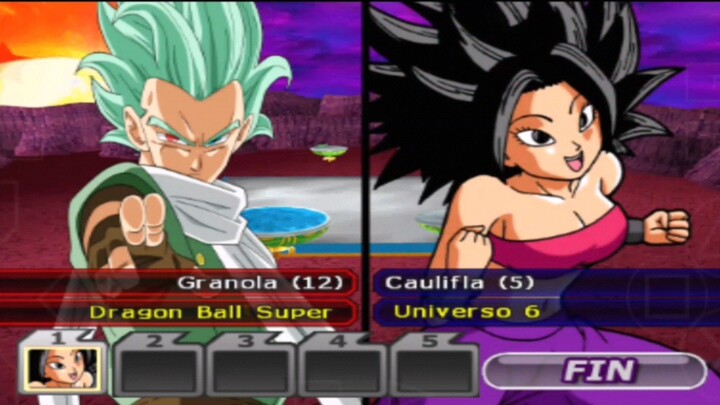 Granola DBS Manga VS Caulifla U6 Base😨