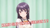 Kapan Anime OSAMAKE : Osananajimi ga Zettai ni Makenai Love Comedy Season 2 / Episode 13 Rilis ?