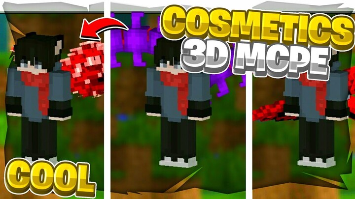 Cara Memasang Cosmetics Di Minecraft PE !! - Cosmetics Texture Packs !! - Support 1.16+