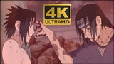 [4K] Sasuke VS Itachi, pertarungan murni tanpa dialog, pertarungan yang sulit