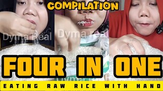 DYMA KULINER 💕Kompilasi #Shorts 💕Makan Beras Mentah 💕 #mukbang💕 #asmr @Dymakuliner @dymavlog