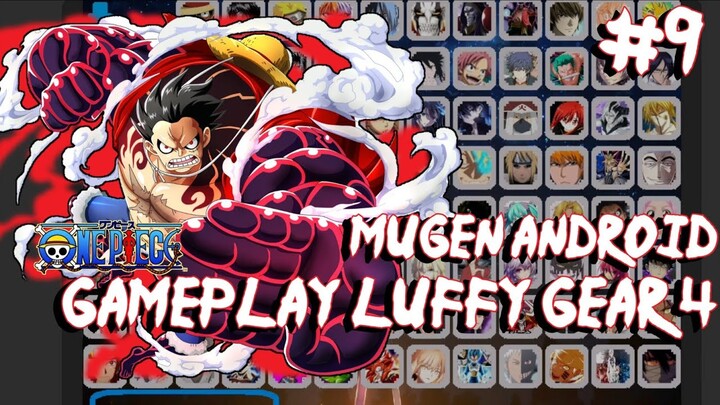 Gameplay Luffy Gear 4 One Piece (Link game di Deskripsi)- MUGEN Android Indonesia