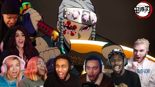 THIS WAS FIRE ! DEMON SLAYER SEASON 2 EPISODE 12 BEST RACTION COMPILATION