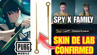 🔥SPY X FAMILY TENEMOS SKIN DE LAB CONFIMADA-PUBGM