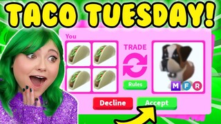 I Traded Away My Mega Bat Dragon's FAVORITE Food in Adopt Me Roblox! 🌮