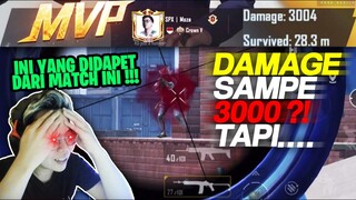 DAMAGE SAMPE 3000 ?! TAPI. . . INI YANG DI DAPET DARI MATCH INI !!! - PUBG MOBILE INDONESIA