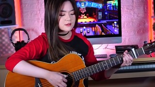 น้องเล็กเล่นหนัง Hot Mom Hot Girl ตอน Take Me Away ร็อคกระหึ่มหัวใจ [guitar fingerstyle]