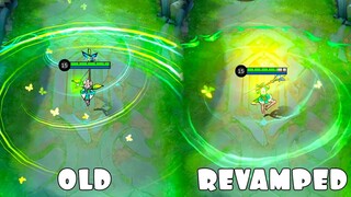 Odette Butterfly Goddess Revamped VS OLD Skill Effects MLBB