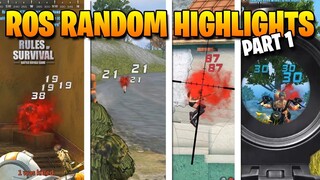 ROS RANDOM HIGHLIGHTS! (SQUADWIPE, FUNNY, WRO, TRASHTALK, and MORE!)