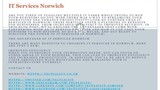 IT Services Norwich