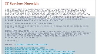 IT Services Norwich