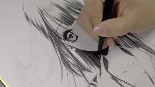 Brush pen & Copic Drawing