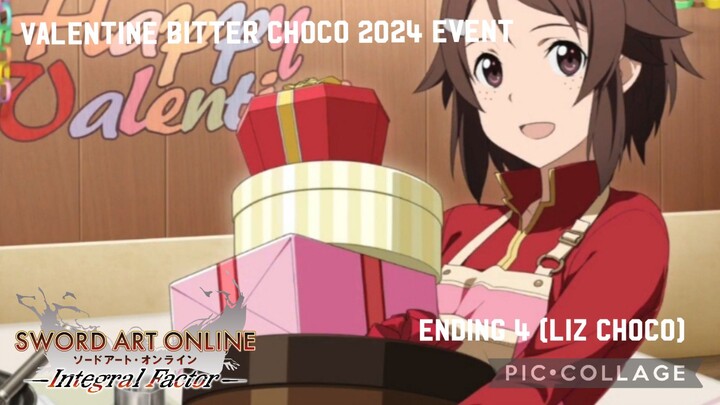 Sword Art Online Integral Factor: Valentine Bitter Choco 2024 Event Ending 4 (Liz Choco)