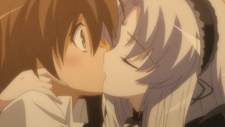 Empat puluh tiga edisi adegan ciuman nakal di anime