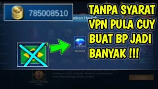 KODE RAHASIA!!! | CARA UBAH BPP NO DIAMOND MOBILE LEGEND | NO BUG